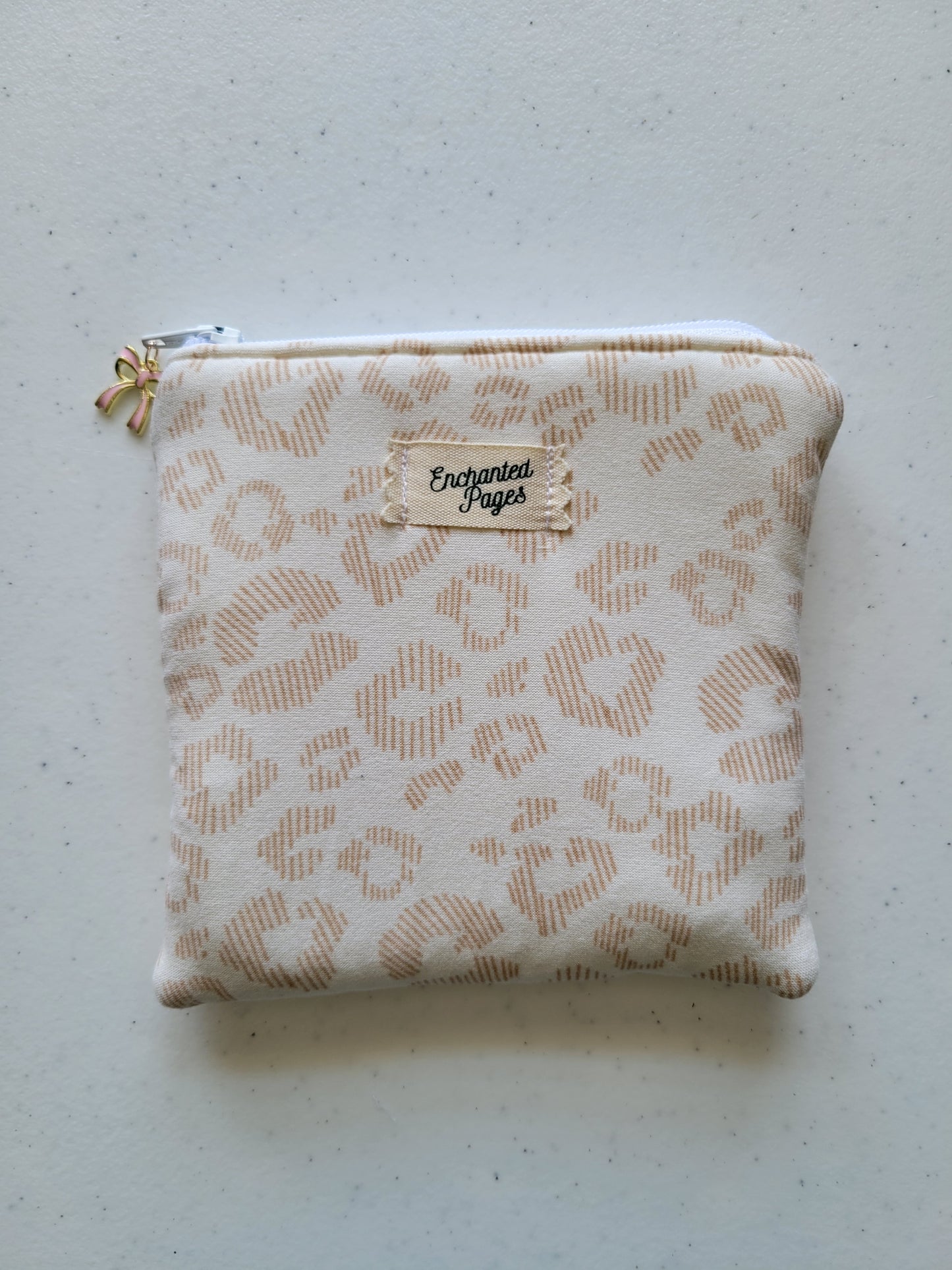 Plush Zipper Pouch – Limited Edition