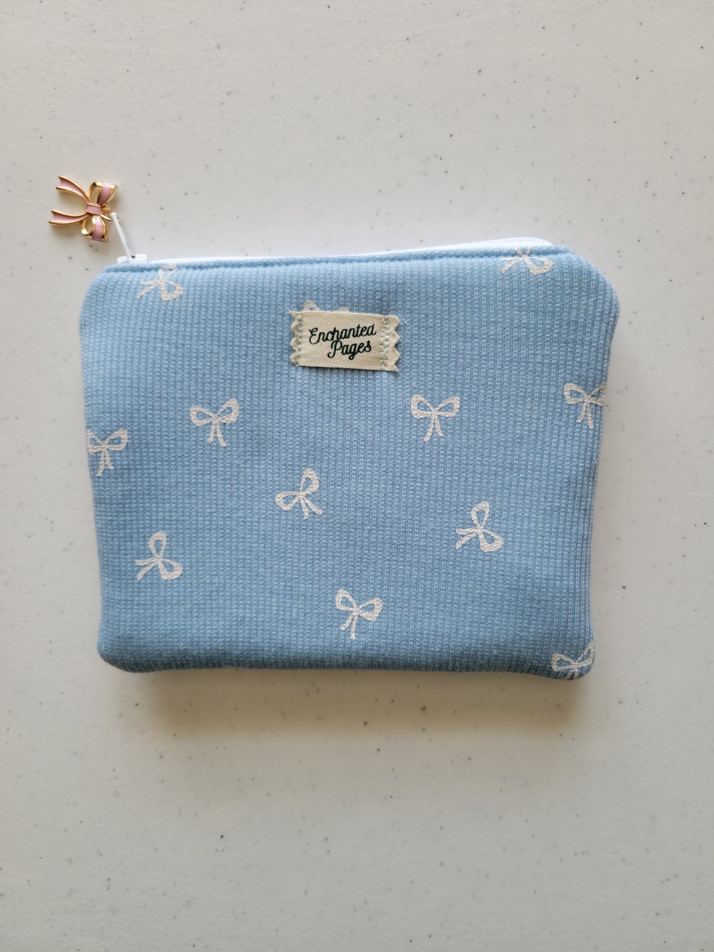 Plush Zipper Pouch – Limited Edition