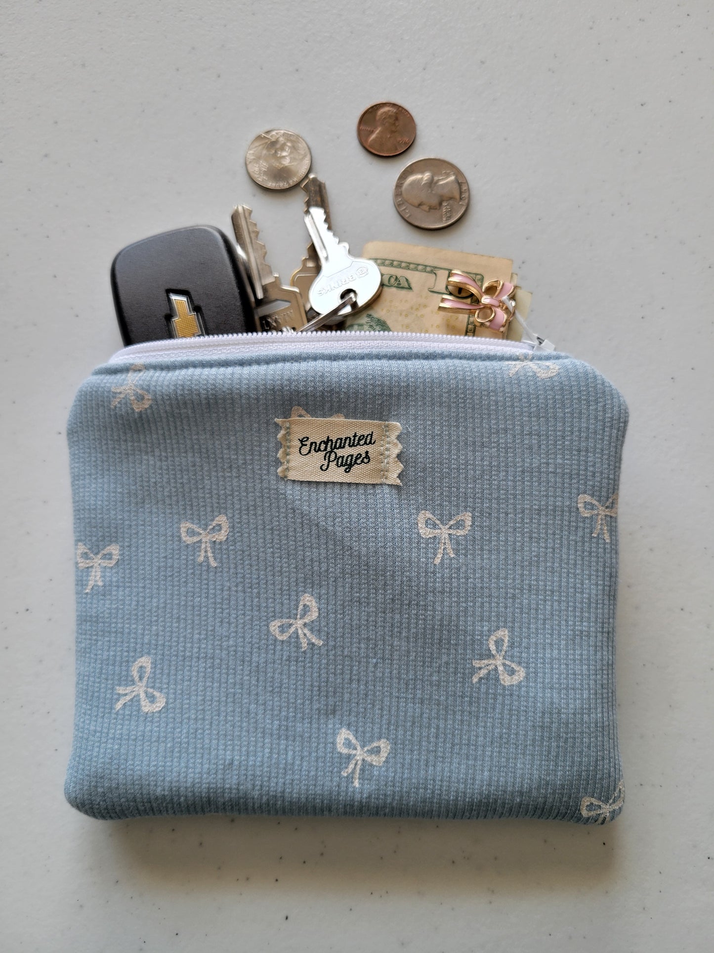 Plush Zipper Pouch – Limited Edition