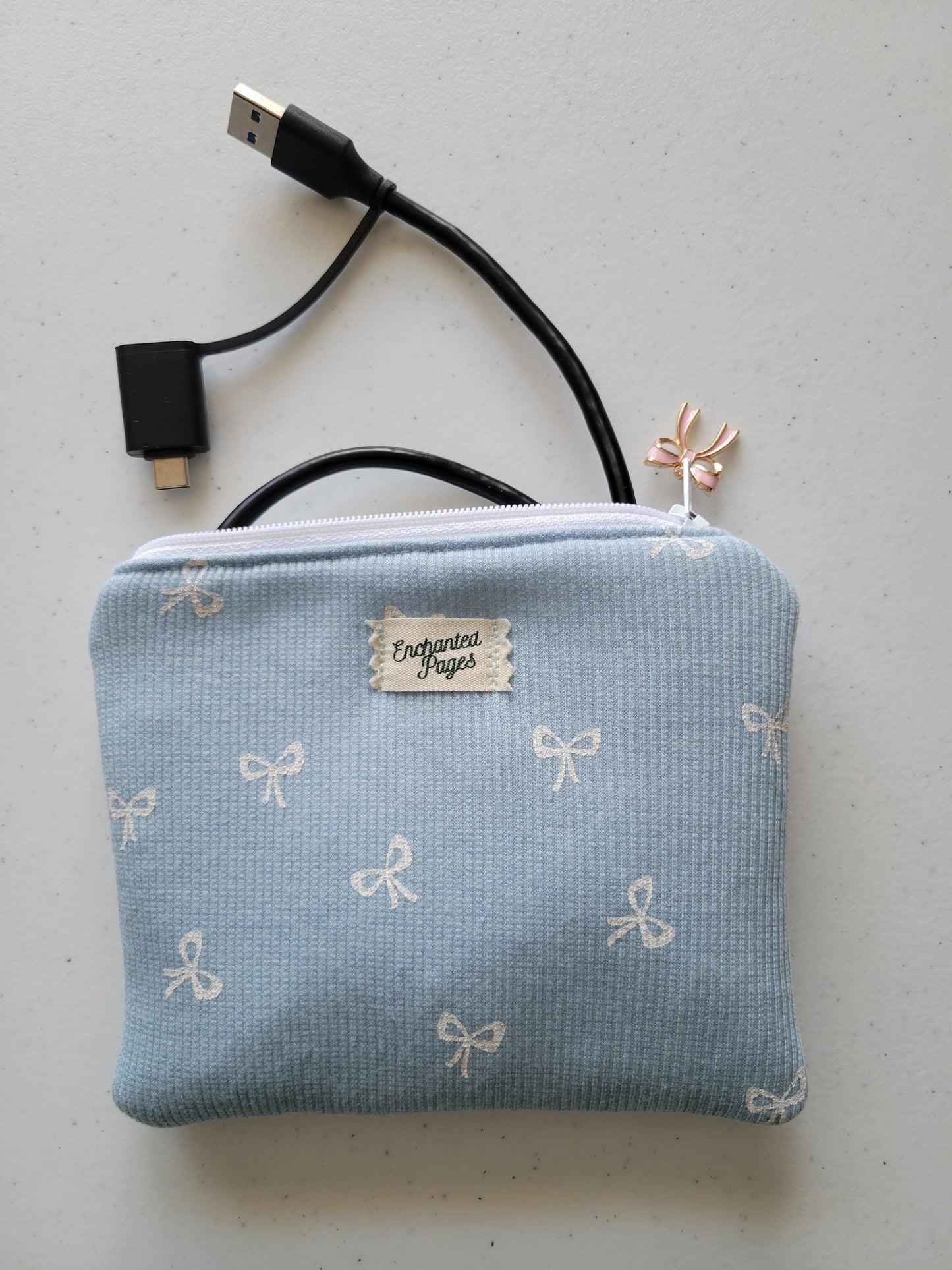 Plush Zipper Pouch – Limited Edition