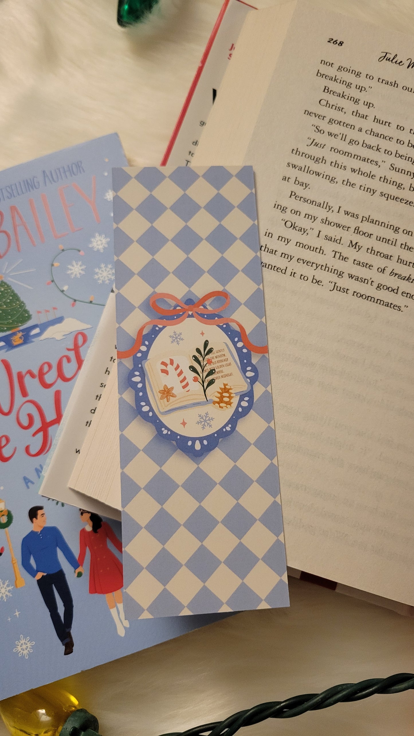 Cozy Christmas Bookmark