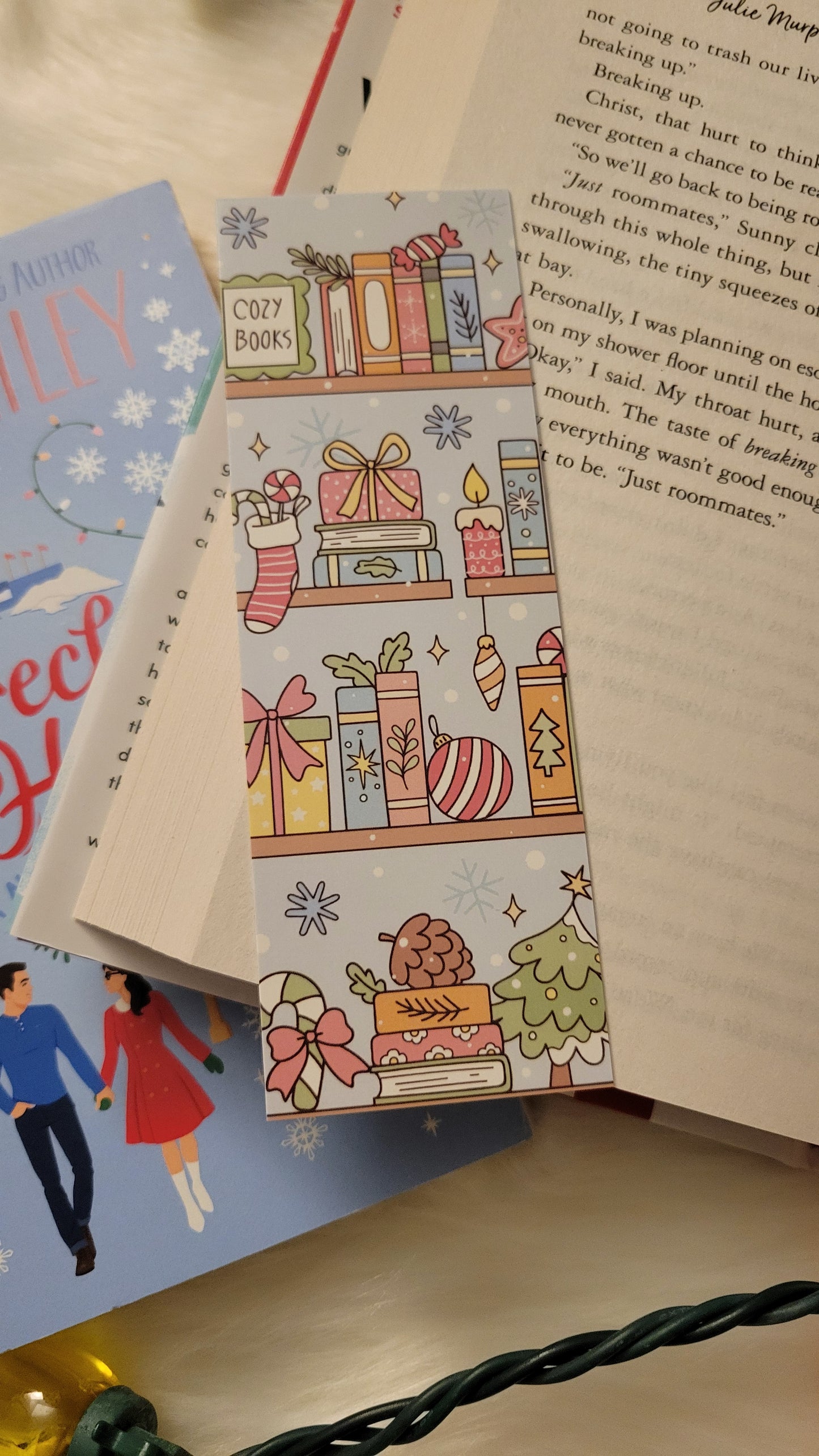 Shelf the Halls Bookmark