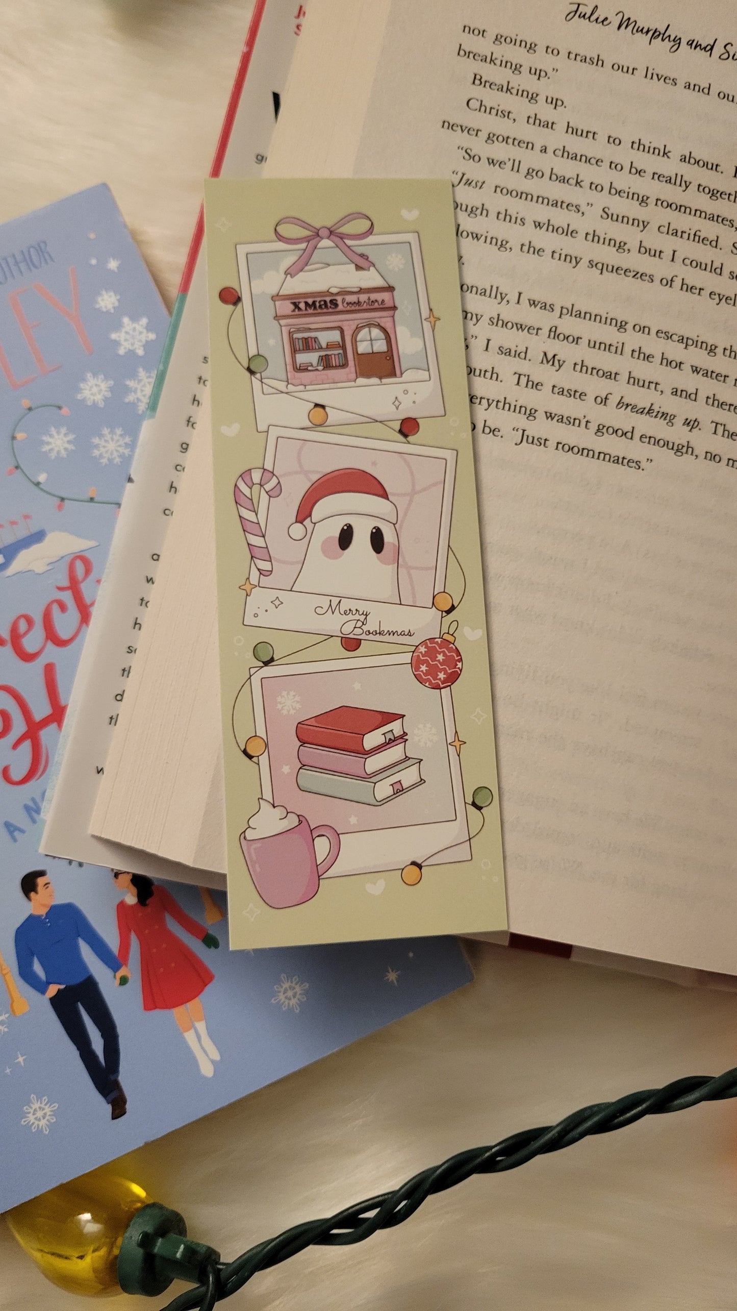 The Ghost of Christmas Reads Bookmark