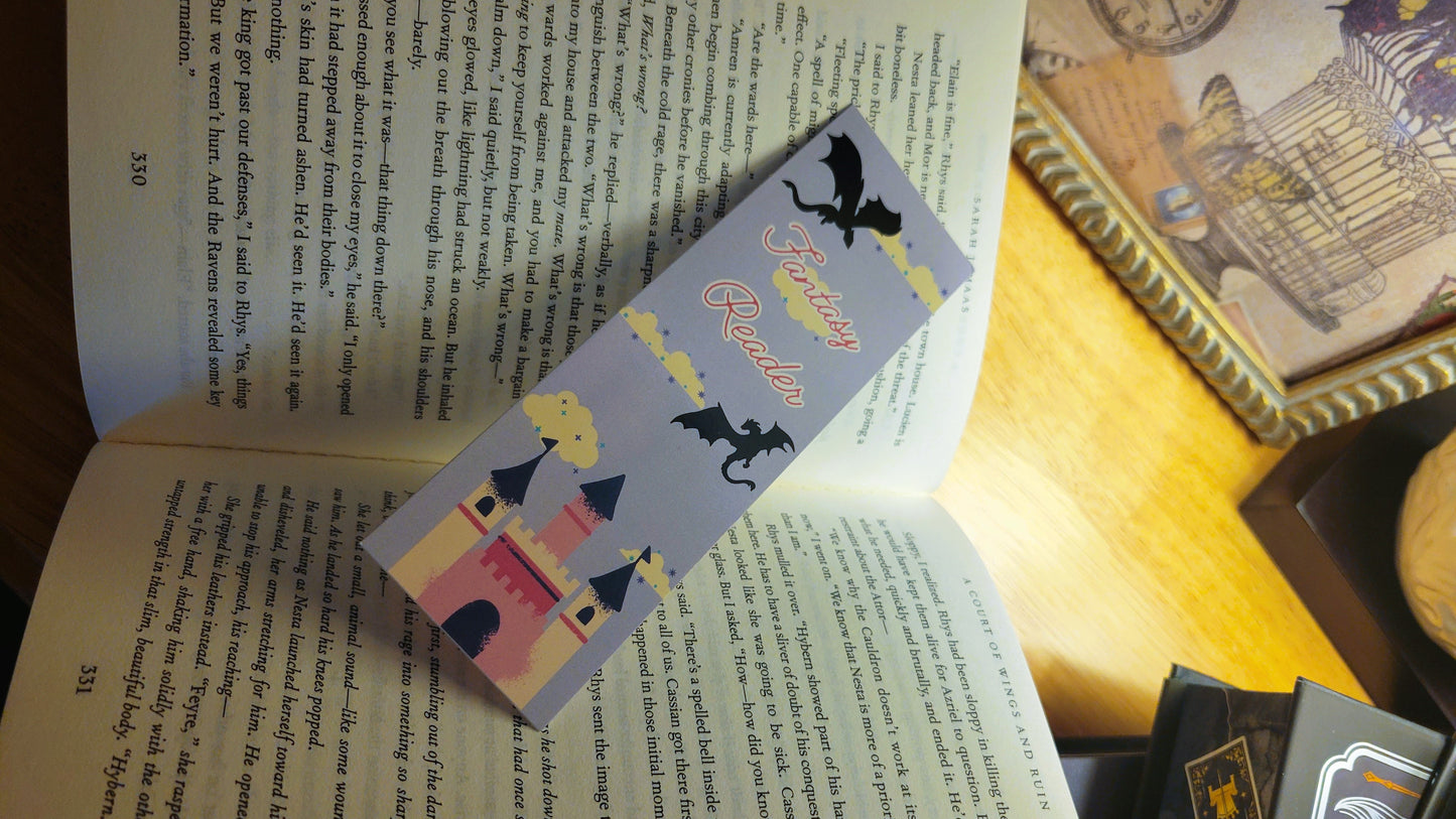 Fantasy Reader Bookmark