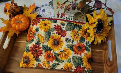 Sunflower Grove Book Sleeve