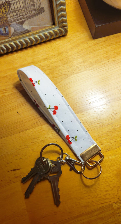 Cherry Picked - Wristlet Keychain