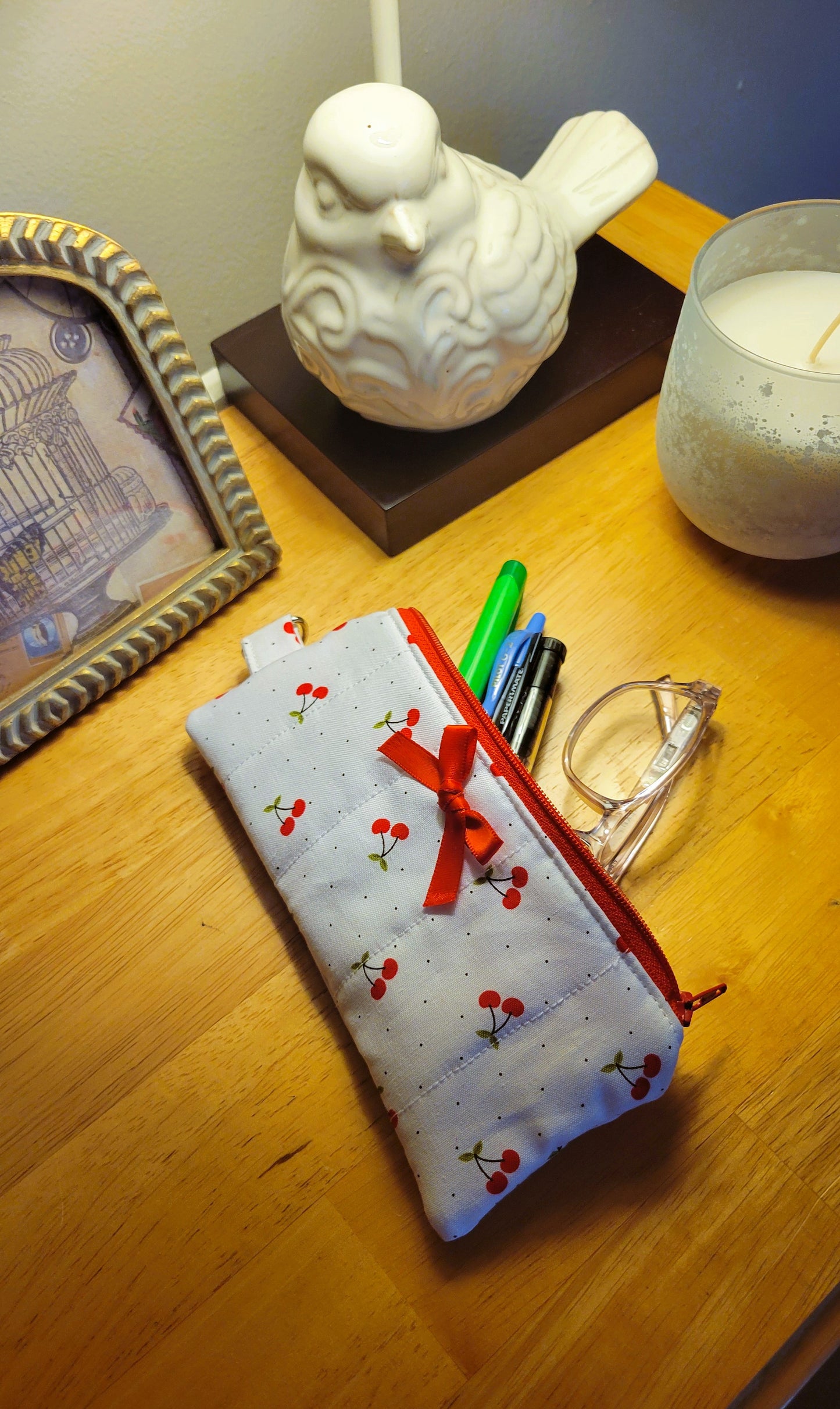 Cherry Picked Pencil Case