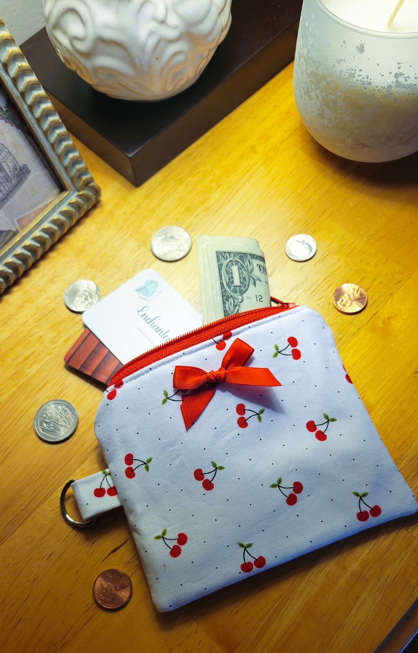 Cherry Picked Mini Wallet