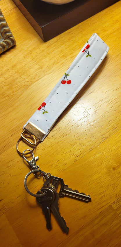 Cherry Picked - Wristlet Keychain