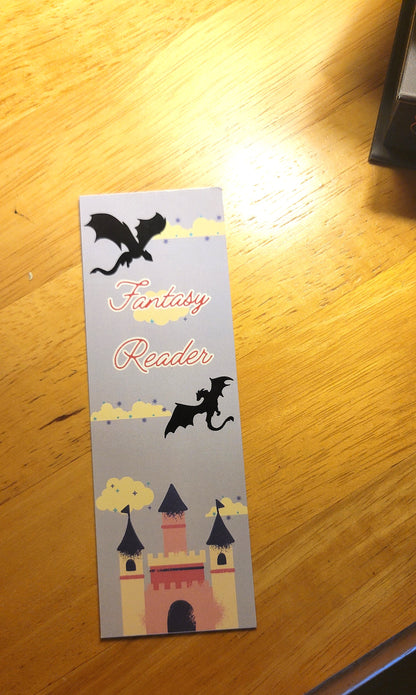 Fantasy Reader Bookmark