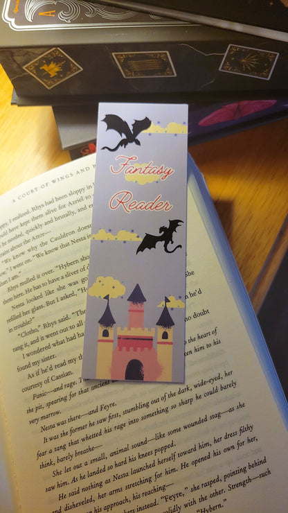 Fantasy Reader Bookmark