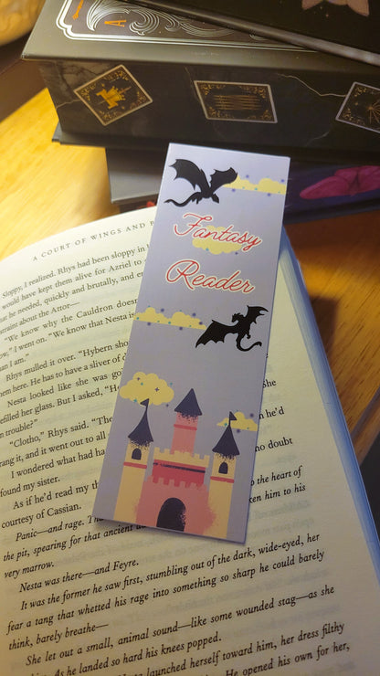 Fantasy Reader Bookmark