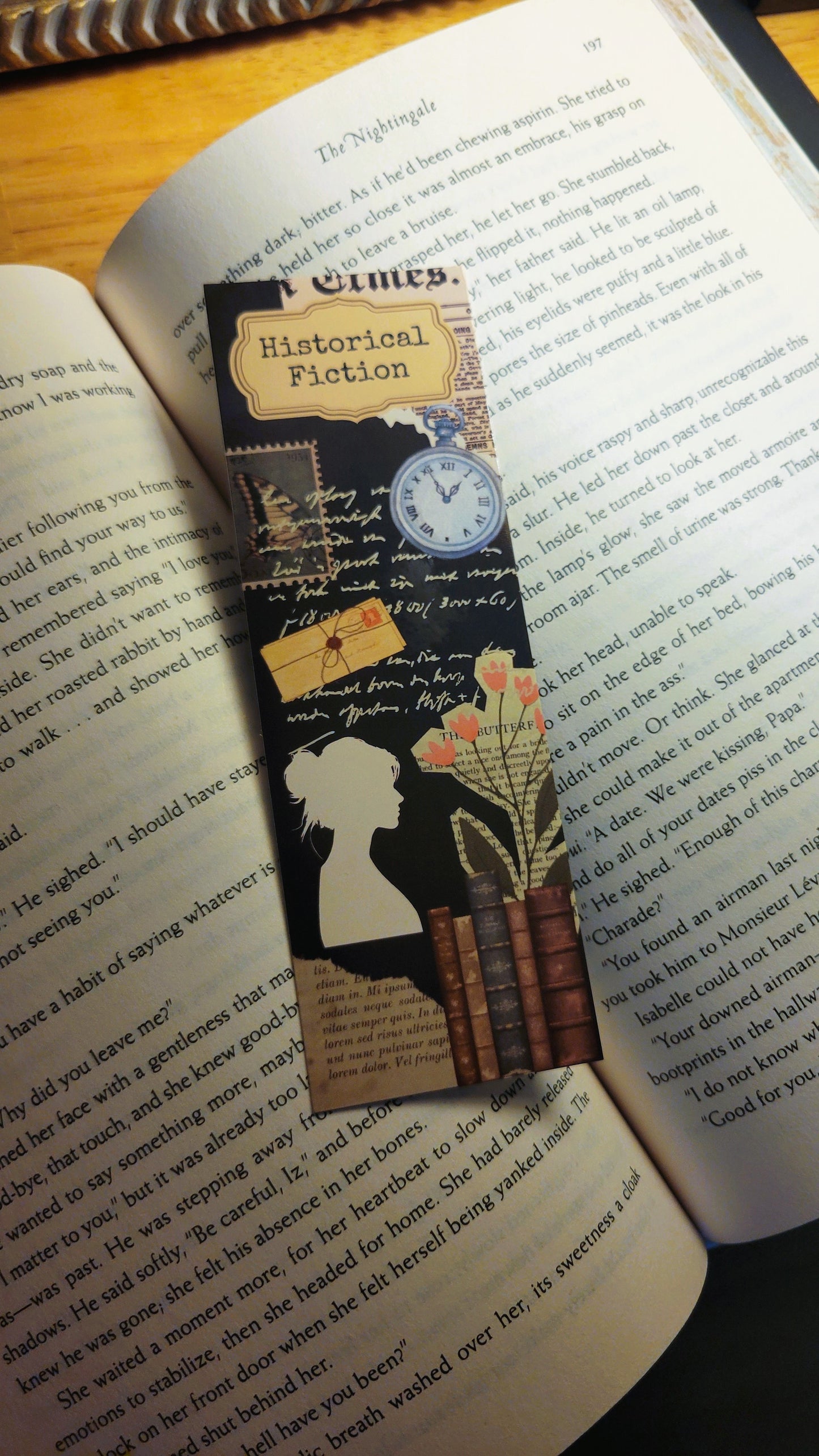 Historical Fiction Bookmark