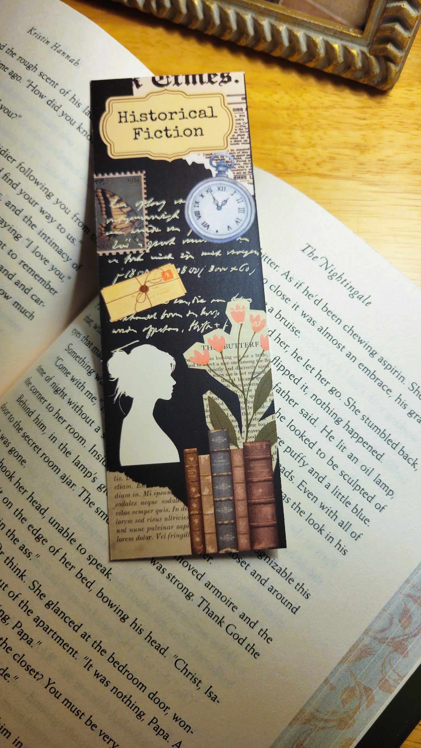 Historical Fiction Bookmark
