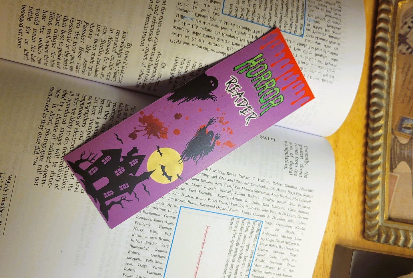 Horror Reader Bookmark