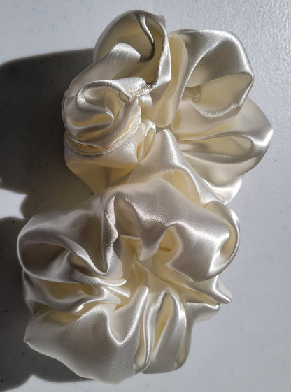 Solid Satin Scrunchies - 7 Fun colors!