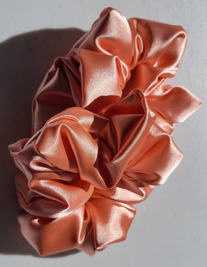 Solid Satin Scrunchies - 7 Fun colors!