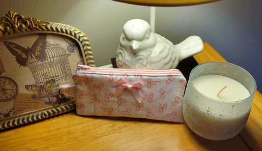 Pink Bows Pencil Case
