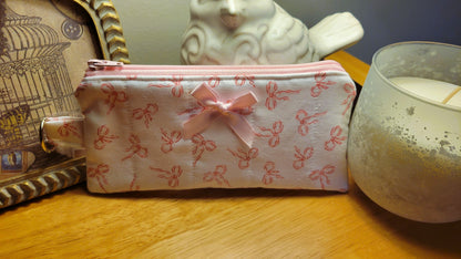 Pink Bows Pencil Case