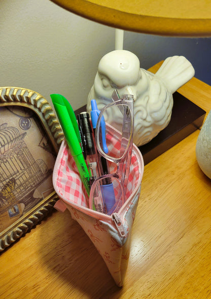 Pink Bows Pencil Case