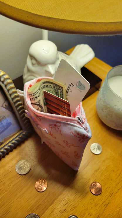Pink Bows Mini Wallet