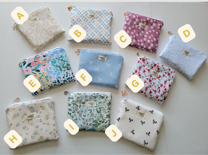 Plush Zipper Pouch – Limited Edition