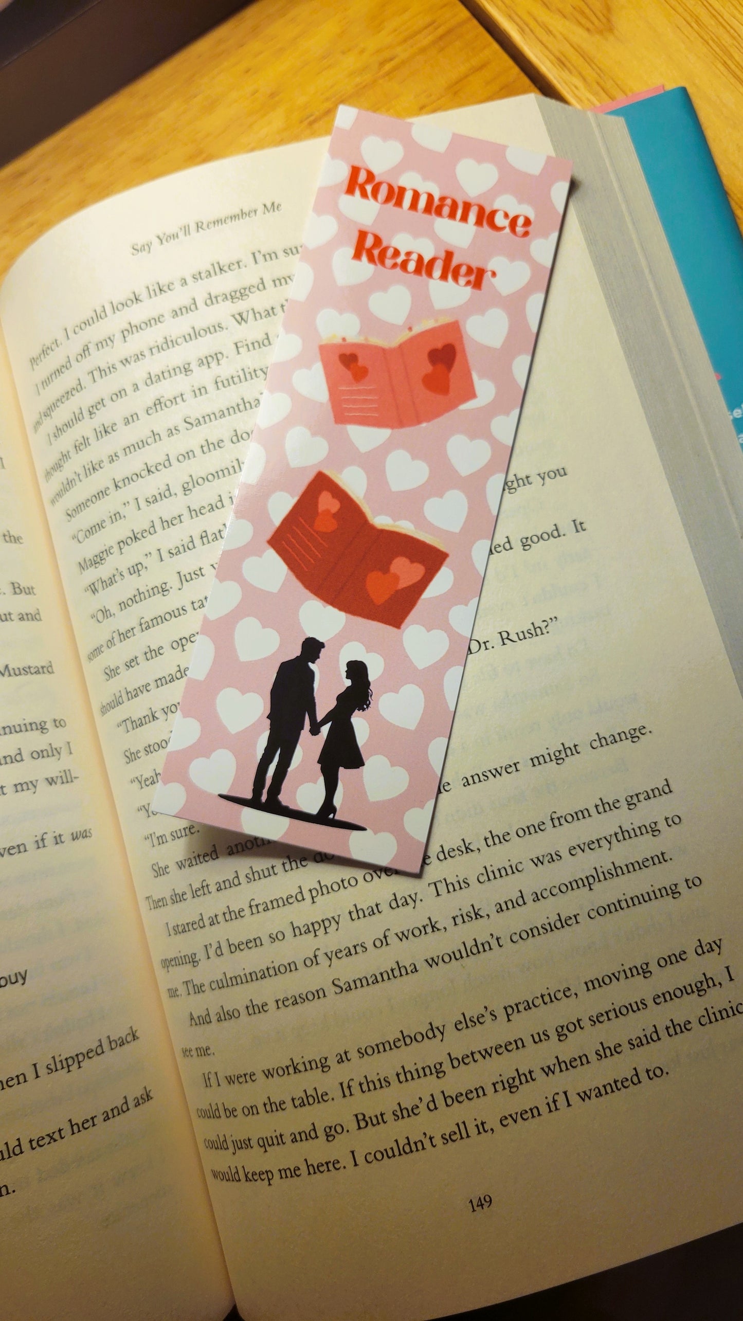 Romance Reader Bookmark
