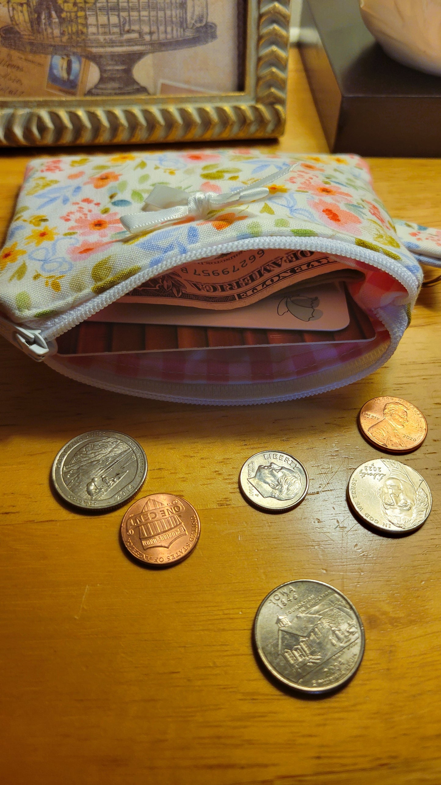 Spring Garden Mini Wallet