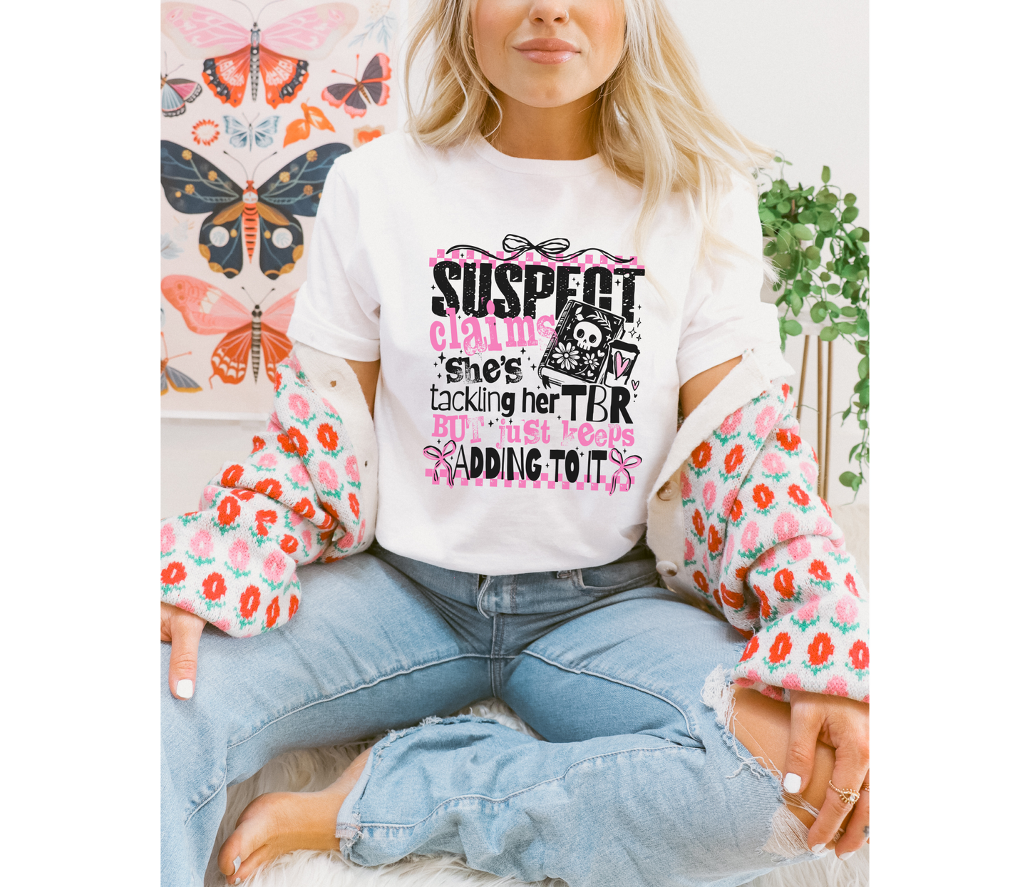 Confessions of a TBR Addict T-shirt