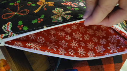 Jolly Little Bows Book Sleeve